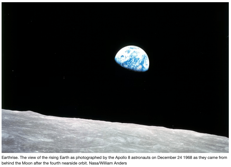 Earthrise to Earthset: 58 years of climate change on a fragile planet ...